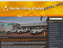 Tablet Screenshot of borderlifting.com.au